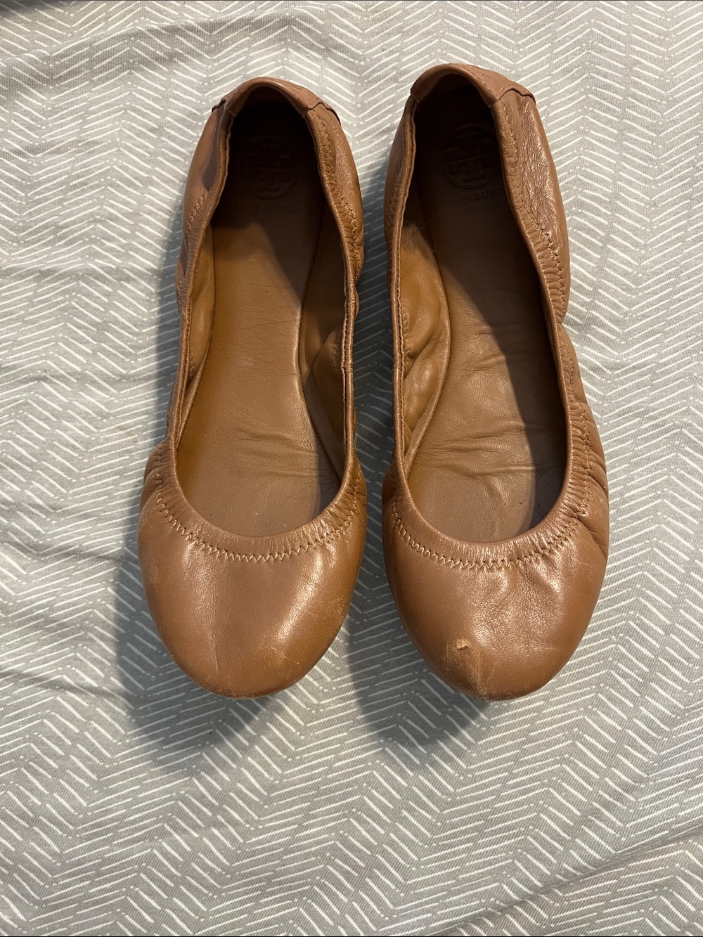 Tory Burch brown flats